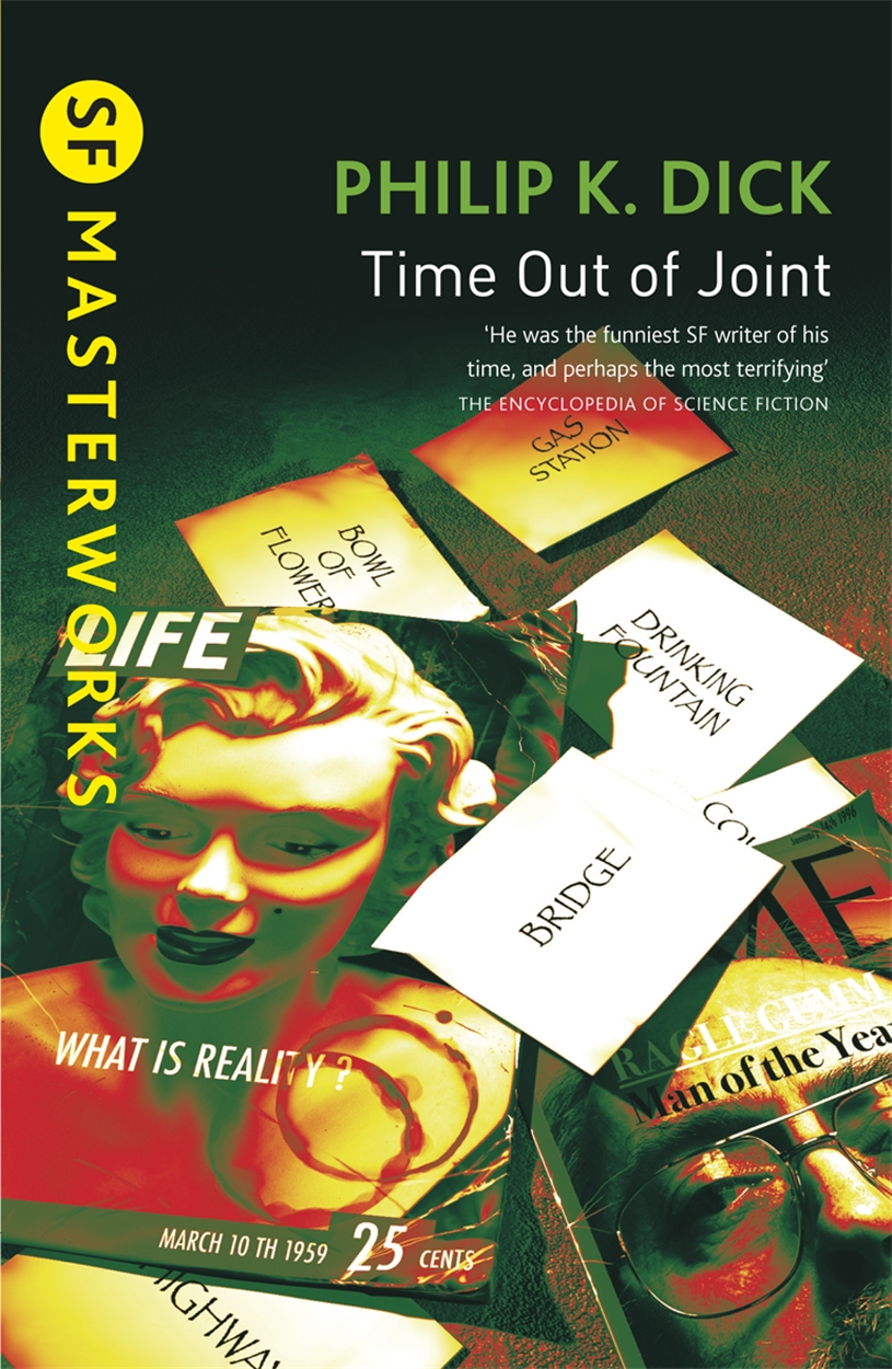 SF masterworks cover of Time Out of Joint