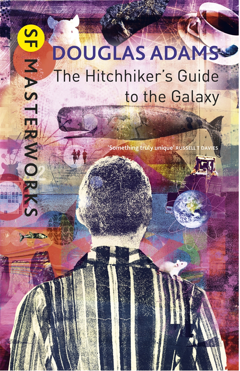 SF masterworks cover of The Hitchhiker's Guide to the Galaxy
