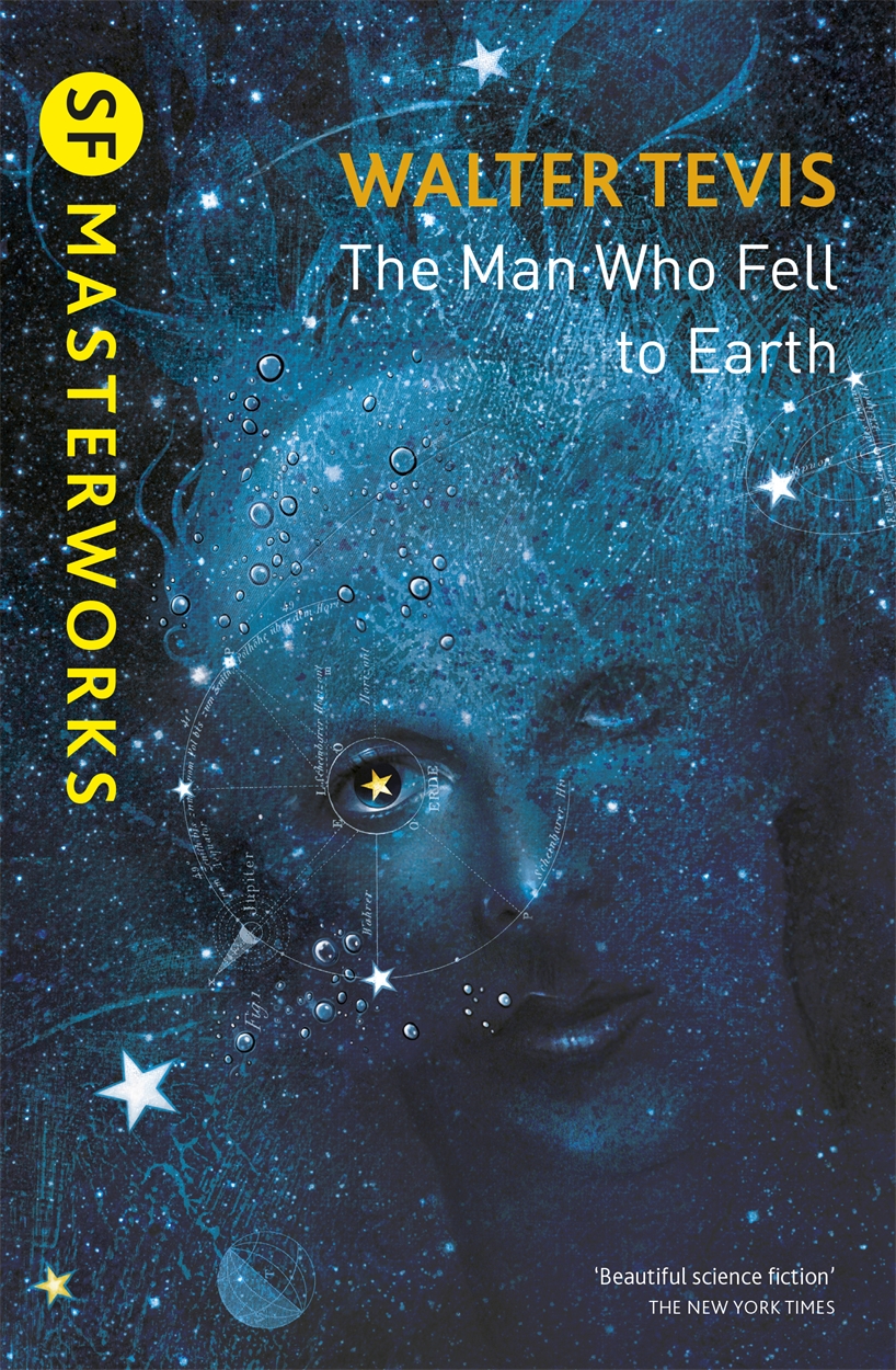 SF masterworks cover of The Man Who Fell to Earth