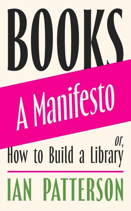 Books – A Manifesto