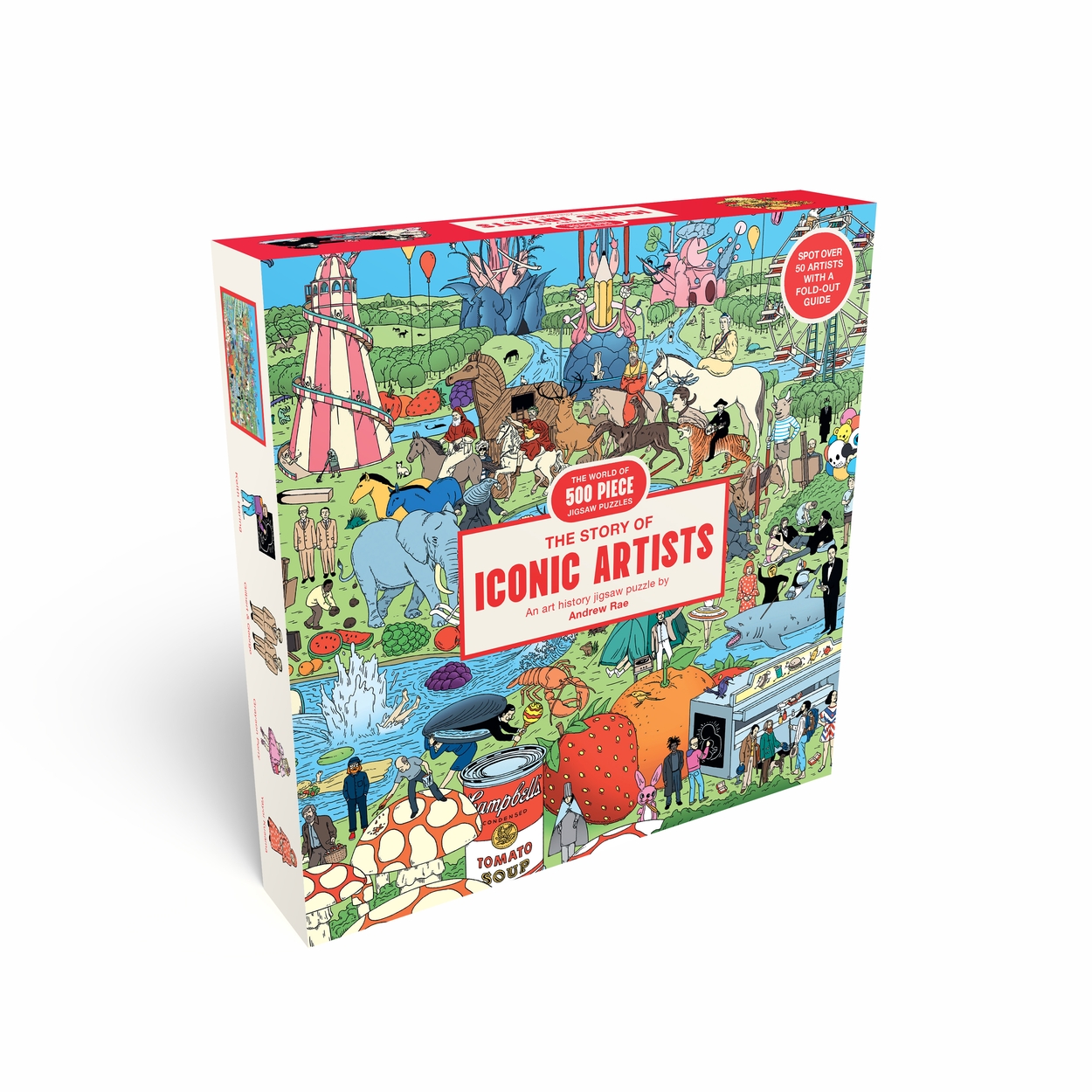 The Story of Iconic Artists 500 pieces by Laurence King Publishing ...